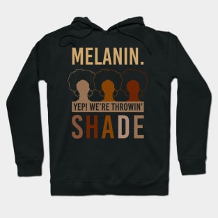 Melanin Queen Black Girl Magic Afro Queen Gift Hoodie